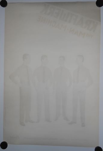 various-Kraftwerk 1978 Man Machine Poster